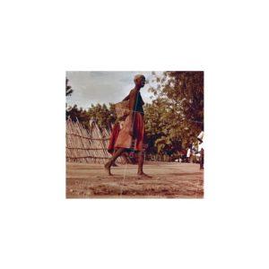 Nikolay Drachinsky. Girl is Going to the Market. City Al Manaqil, Upper Nile Province. Sudan, 1957. © Nikolay Drachinsky archive, courtesy of Alla Vakhromeeva, Archive Paper 14"x14", $500