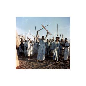 Nikolay Drachinsky. Street Manifestation. Khartoum. Sudan, 1957. © Nikolay Drachinsky archive, courtesy of Alla Vakhromeeva, Archive Paper 8"x8", $400
