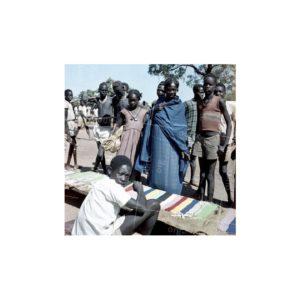 Nikolay Drachinsky. Souk (Market). City Al Manaqil, Upper Nile Province. Sudan, 1957. © Nikolay Drachinsky archive, courtesy of Alla Vakhromeeva, Archive Paper 8"x8", $400