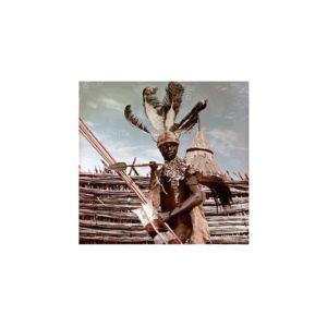 Nikolay Drachinsky. Hunter from Dinka Tribe Near the Border of His Settlement. Area of the City Al Manaqil, Upper Nile Province. Sudan, 1957. © Nikolay Drachinsky archive, courtesy of Alla Vakhromeeva, Archive Paper 14"x14", $500