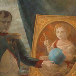 Napoleon and Portrait, Igor Karash, Original paintings, Gouache on Fabriano paper are available per special request; Print, 13.75"x21.5", Signed by Author, $175