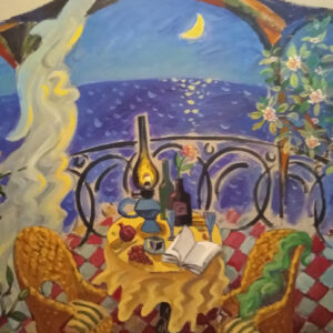 Decorative Panel. Night.