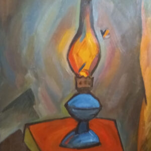 Still Life with Oil Lamp